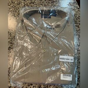 Men’s Big and Tall Harbor Bay Khaki Co-Pilot Sport Shirt